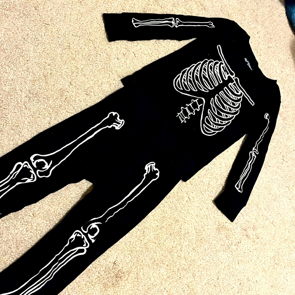 3t unisex skeleton pj